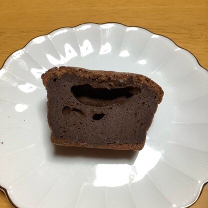 パウンドケーキ型で作りました。
材料少なくて簡単でした。
また、リピしますね。